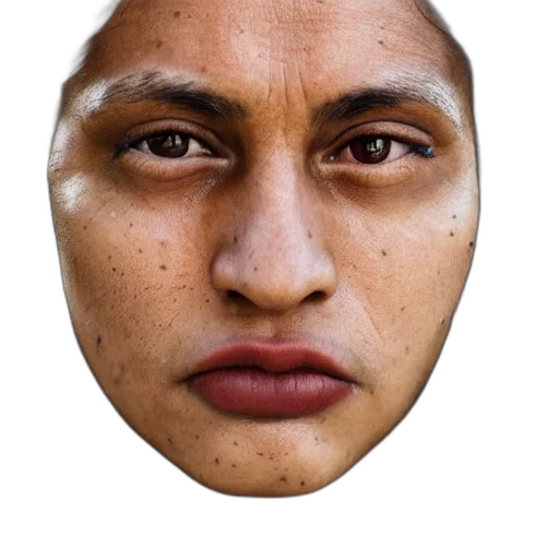face, mask, jewelry, hat transparent PNG cut-out
