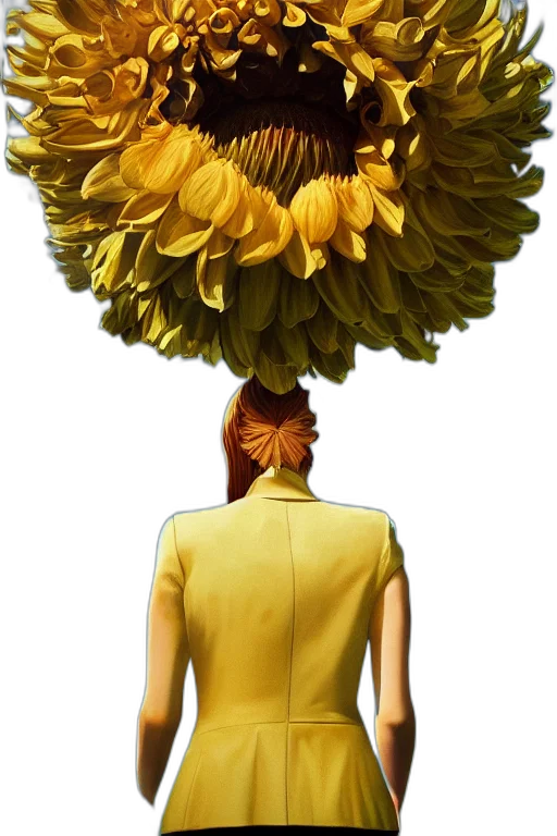 dress, flower, crown, mask transparent PNG cut-out