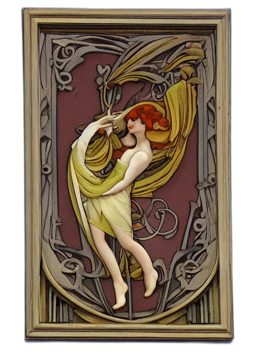 dress, dragon, staff, sword transparent PNG cut-out