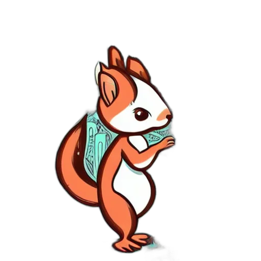 dragon, staff, creature, animal transparent PNG cut-out
