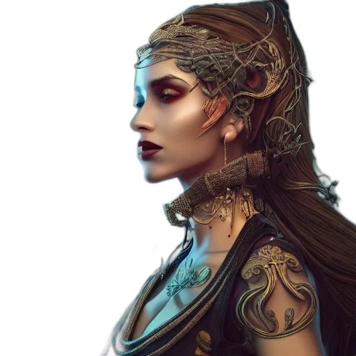 face, crown, jewelry, mask transparent PNG cut-out
