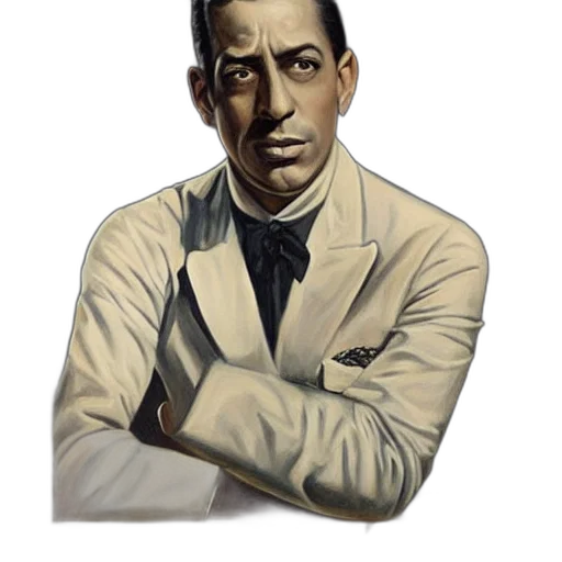 face, staff, jacket, robot transparent PNG cut-out