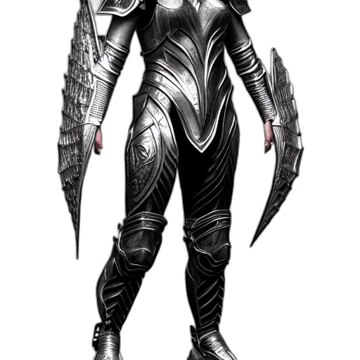 concept art, fantasy art, comic book art, 3d render transparent PNG cut-out