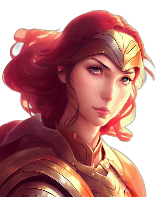 crown, face, fantasy art, comic book art transparent PNG cut-out