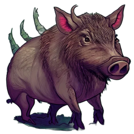 animal, creature, dragon, staff transparent PNG cut-out