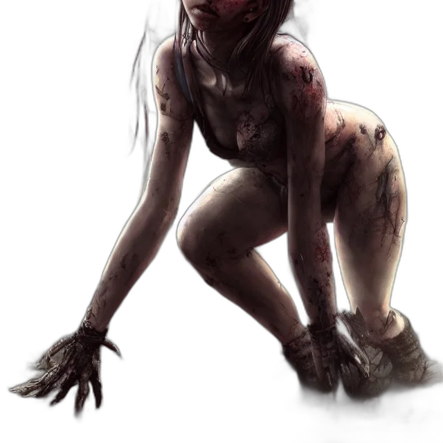 creature, face, concept art, fantasy art transparent PNG cut-out