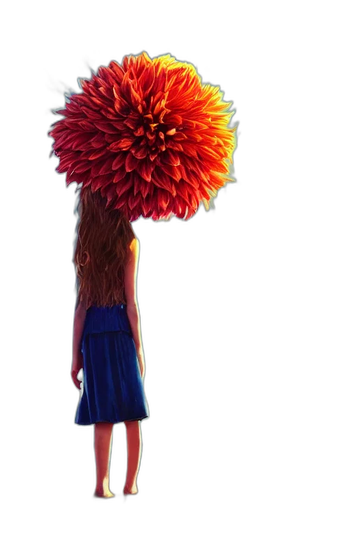 hat, hair, flower, crown transparent PNG cut-out