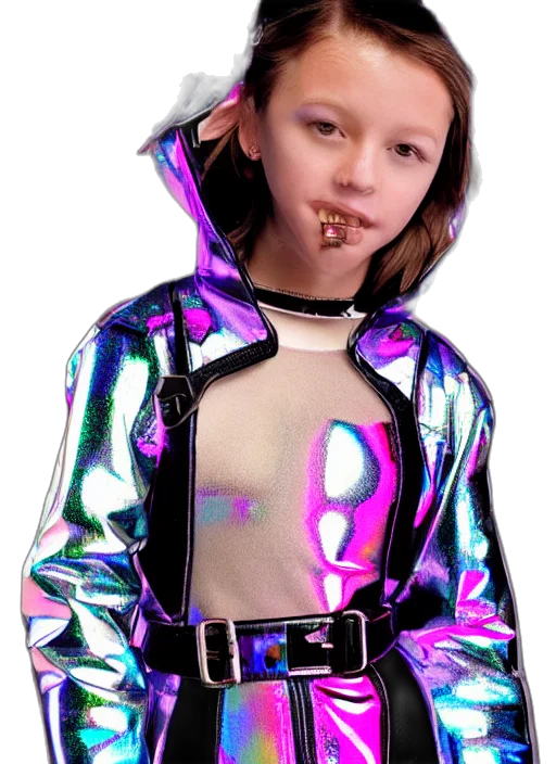 jacket, robot, creature, face transparent PNG cut-out