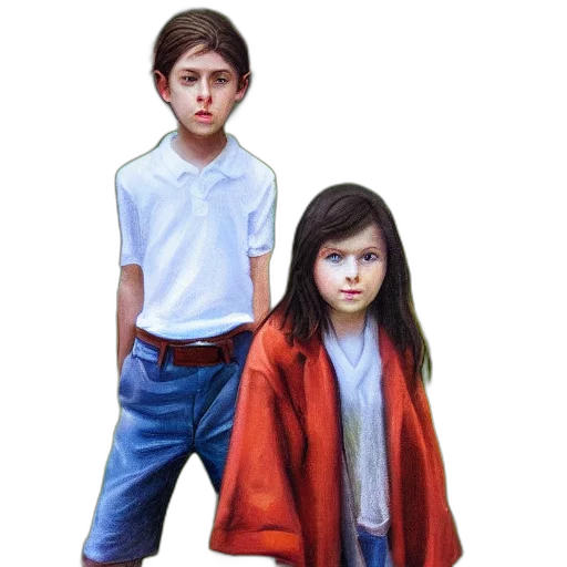 jacket, photorealistic, oil painting, concept art transparent PNG cut-out