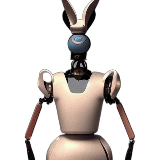 robot, dress, animal, staff transparent PNG cut-out