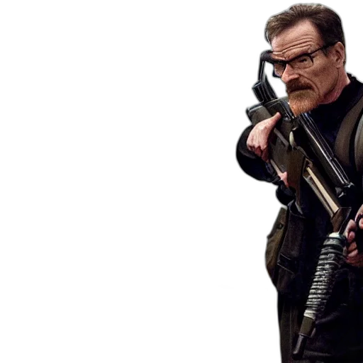 weapon, concept art, bryan, cranston transparent PNG cut-out