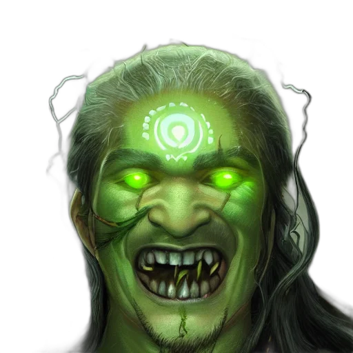 face, mask, creature, concept art transparent PNG cut-out