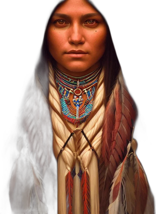 face, jewelry, staff, mask transparent PNG cut-out
