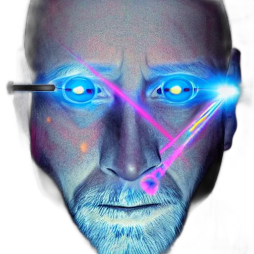 face, mask, robot, staff transparent PNG cut-out