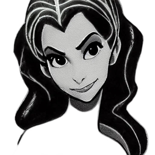 crown, hair, face, cartoon transparent PNG cut-out
