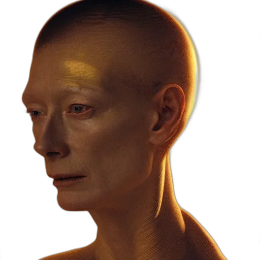 face, robot, mask, hair transparent PNG cut-out
