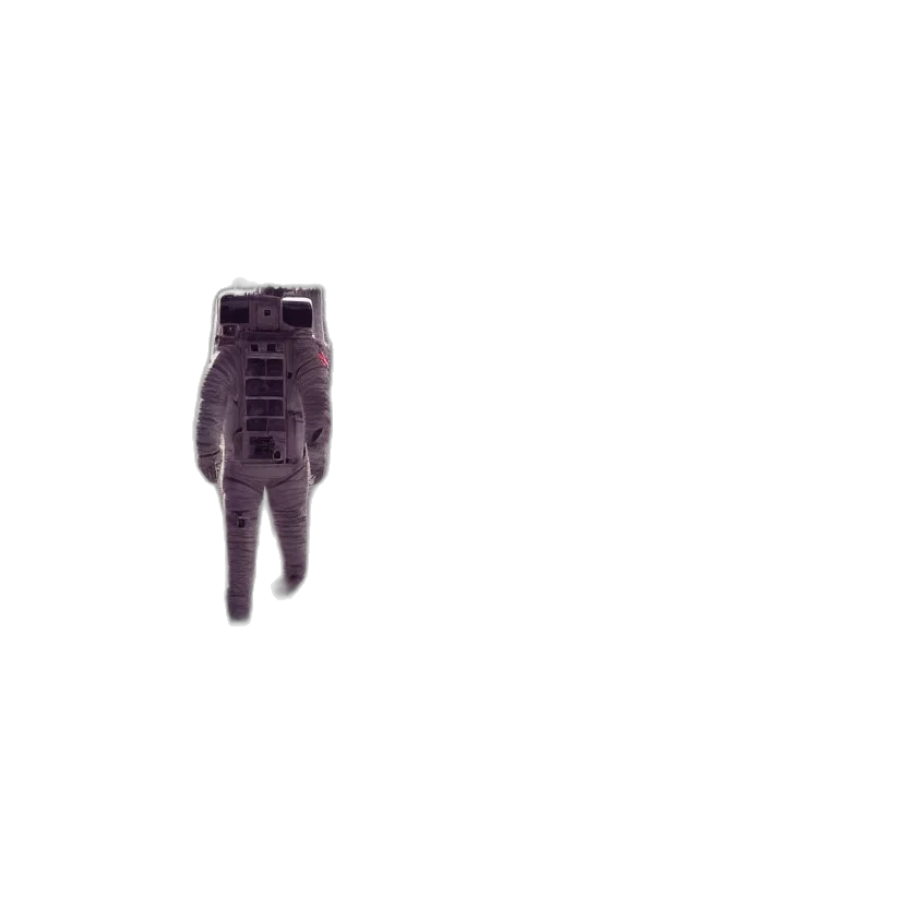 jacket, robot, mask, creature transparent PNG cut-out