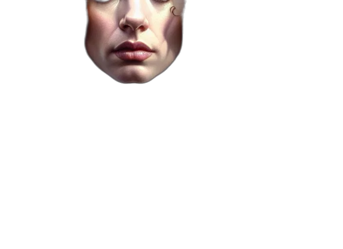 face, mask, hat, creature transparent PNG cut-out