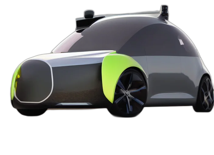 car, robot, concept art, 3d render transparent PNG cut-out