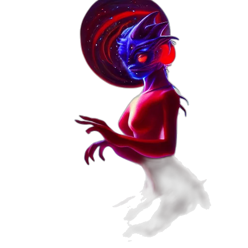 mask, crown, hair, creature transparent PNG cut-out