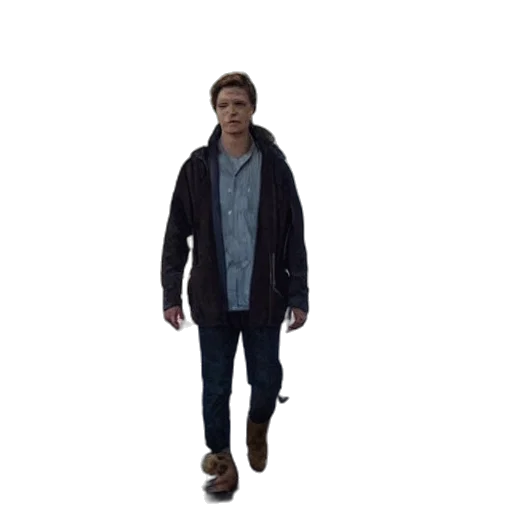 jacket, staff, creature, face transparent PNG cut-out