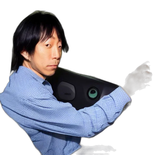 robot, staff, mask, jacket transparent PNG cut-out