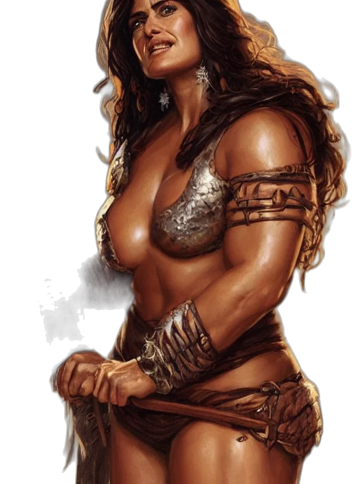 fantasy art, comic book art, concept art, photorealistic transparent PNG cut-out