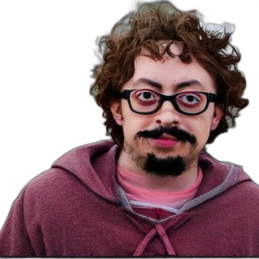 face, staff, hair, mask transparent PNG cut-out
