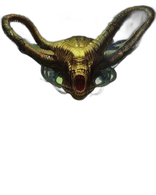 creature, dragon, mask, animal transparent PNG cut-out