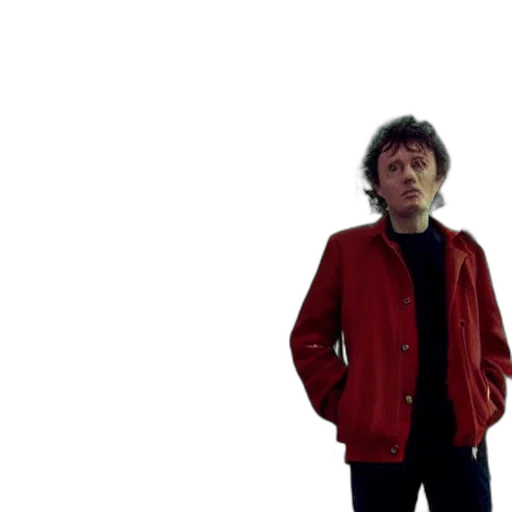 jacket, staff, outer space, red transparent PNG cut-out