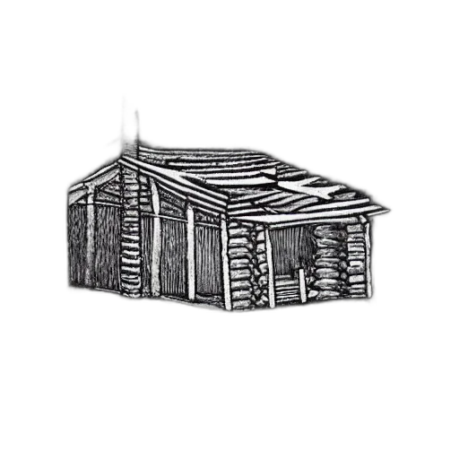 building, furniture, 3d render, concept art transparent PNG cut-out