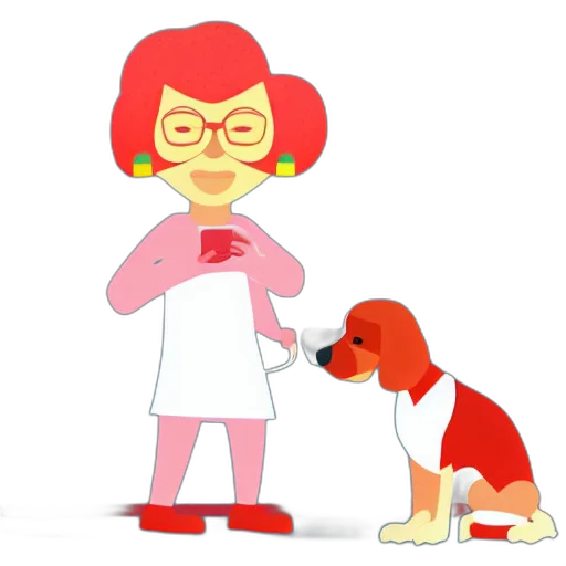 staff, animal, cartoon, concept art transparent PNG cut-out