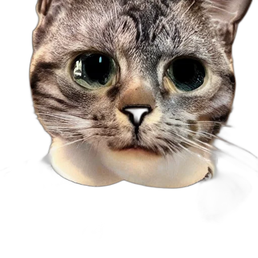 face, animal, mask, creature transparent PNG cut-out