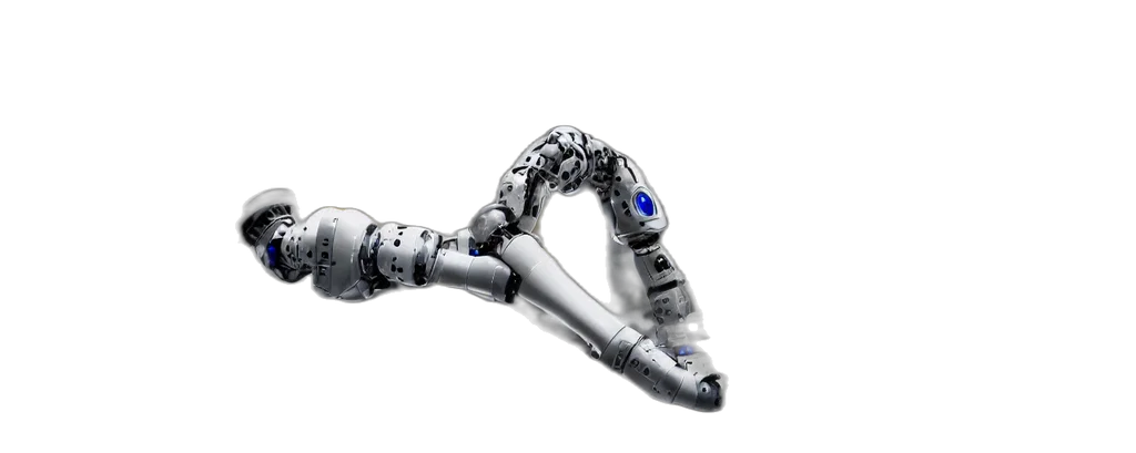 robot, 3d render, concept art, cyberpunk transparent PNG cut-out