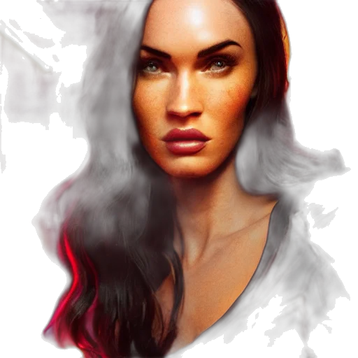 face, photorealistic, fantasy art, concept art transparent PNG cut-out