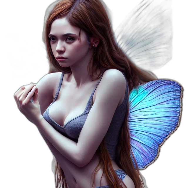 creature, fantasy art, concept art, photorealistic transparent PNG cut-out