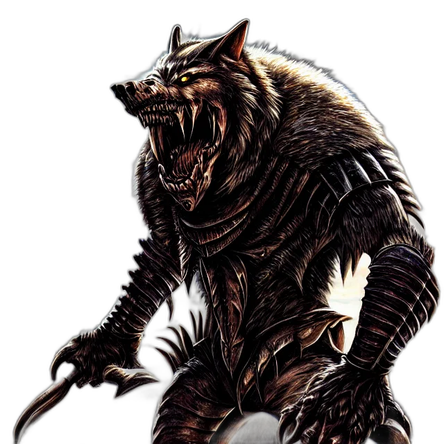 creature, animal, staff, concept art transparent PNG cut-out