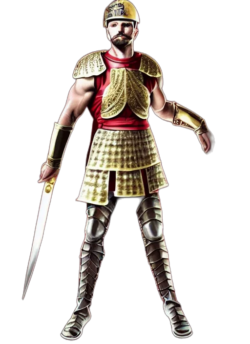 sword, staff, weapon, 3d render transparent PNG cut-out