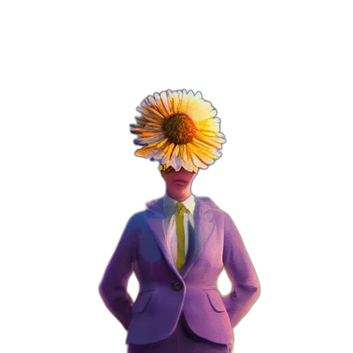 flower, staff, mask, crown transparent PNG cut-out