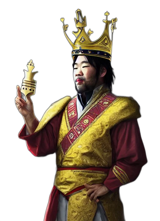 crown, staff, sword, weapon transparent PNG cut-out
