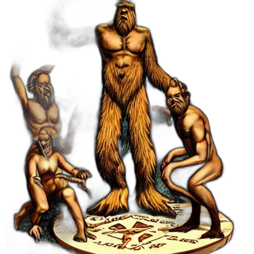 creature, animal, staff, concept art transparent PNG cut-out