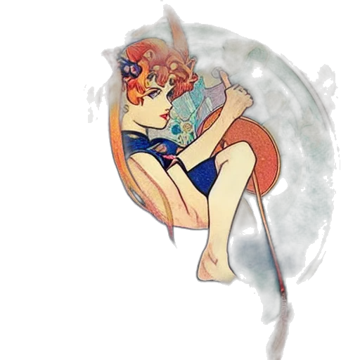 anime, fantasy art, concept art, pixel art transparent PNG cut-out