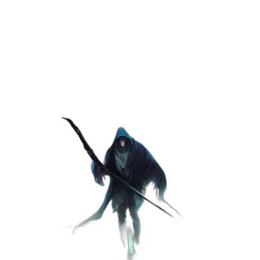 creature, staff, sword, weapon transparent PNG cut-out