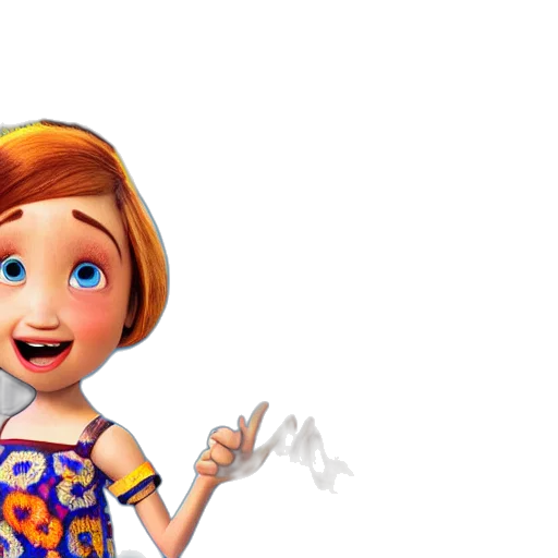 dress, face, jewelry, staff transparent PNG cut-out