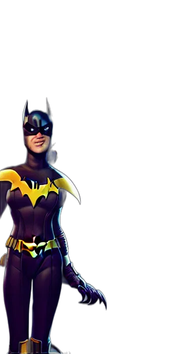 3d render, comic book art, concept art, photorealistic transparent PNG cut-out