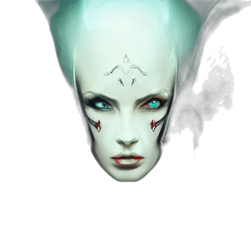 mask, face, crown, creature transparent PNG cut-out