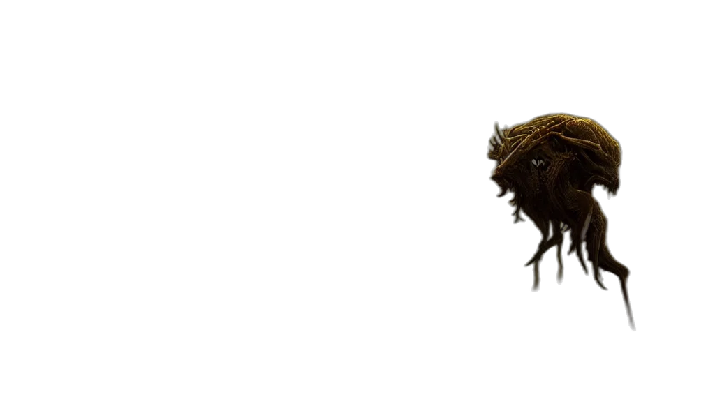 hair, mask, creature, crown transparent PNG cut-out