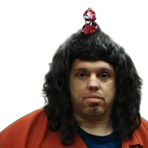 staff, hat, creature, hair transparent PNG cut-out