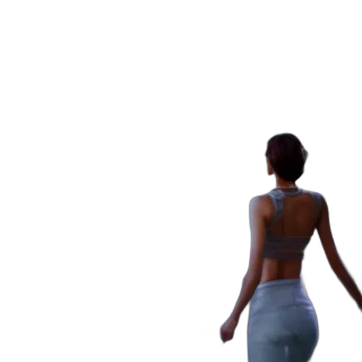 dress, 3d render, concept art, photorealistic transparent PNG cut-out