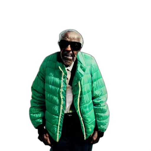 jacket, staff, animal, creature transparent PNG cut-out
